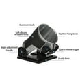 thumbnail image 3 of Light Weight ABS Router Base Easy Installation For Quick Setups Suitable for Multiple Trim Router Models, 3 of 8