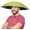Green, variant on Fishing Umbrella Hat for Adults,Adjustable Headband,Lightweight Design with 8-Rib Frame for Sun & Light Rain,Fishing,Gardening & Outdoor Activities