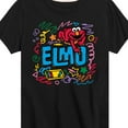 thumbnail image 3 of Sesame Street - Elmo Scribble - Toddler and Youth Short Sleeve Graphic T-Shirt, 3 of 5