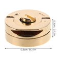thumbnail image 2 of Moluckfu 2Ud Tapón Para Puerto De De Gas En Lighter Dorado Control Fácil Y Seguro, 2 of 8