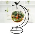 thumbnail image 2 of 2 Pieces Ornamental Display Iron Pothook Holder for Glass Ball / Plant Pot / Lantern Light, 2 of 5