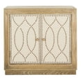 thumbnail image 5 of SAFAVIEH Yuna Farmhouse 2 Door Chest with Nailheads, Rustic Oak/Copper, 5 of 8