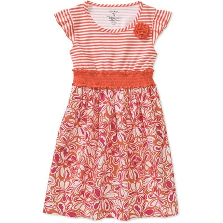 George Girls' Printed Poplin Dress