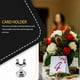 thumbnail image 4 of Wosthever Restaurant Table Number Plate Holder Wedding Stainless Decoration Clip Ceremony Name Message Steel Note Engagement Card Stand Type3 NO3, 4 of 6