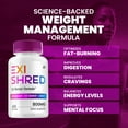 thumbnail image 5 of Exishred Keto Capsules – Exi Shred Pills Advanced Formula, Maximum Strength, 3 Pack, 180 Capsules, 5 of 6