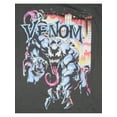 thumbnail image 5 of Marvel Venom Men's City In Flames Pastel Hues Adult Graphic Print Short Sleeve T-Shirt, 5 of 5