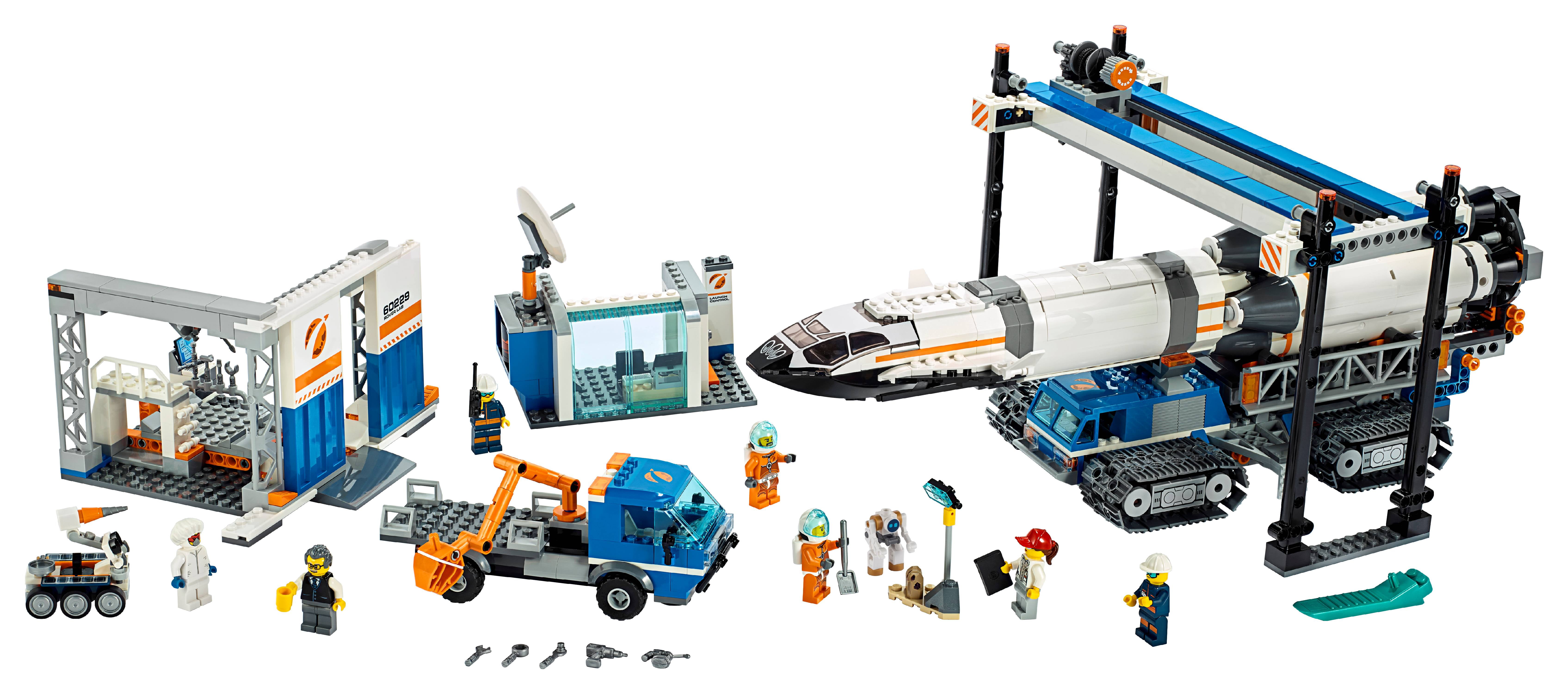 lego city rocket assembly & transport 60229