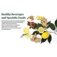 thumbnail image 4 of Pocas Instant Honey Ginger Tea Original + Mint, Date, Ginseng, Cinnamon, Turmeric, Green Tea, Lemon or Soursop - 40 Bags Original + Ginseng 2Box, 40bags, 4 of 5