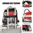 thumbnail image 3 of FORMRS Mini Backpack Purse for Women Travel Daypack Casual Shoulder Bag, Black Streets, 3 of 7