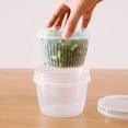 thumbnail image 5 of Vikakiooze Berry Containers for Fridge,Home Food Draining Garlic And Scallion Storage Box,Fruit Vegetable Containers Transparent,Refrigerator Storage Boxes With Leak-Proof Lids, 5 of 5