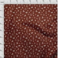 thumbnail image 4 of oneOone Georgette Viscose Maroon Fabric Halloween Fabric For Sewing Printed Craft Fabric By The Yard 42 Inch Wide, 4 of 4
