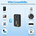 thumbnail image 3 of Adaptador auxiliar Bluetooth 1Mii LDAC con control de volumen, batería 8H, 3 of 7