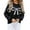 Black, variant on Valentines Womens Casual Crewneck Sweater Bow Print Knit Pullover Long Sleeve Loose Fit Top Lightweight Jumper for Fall Winter Black L