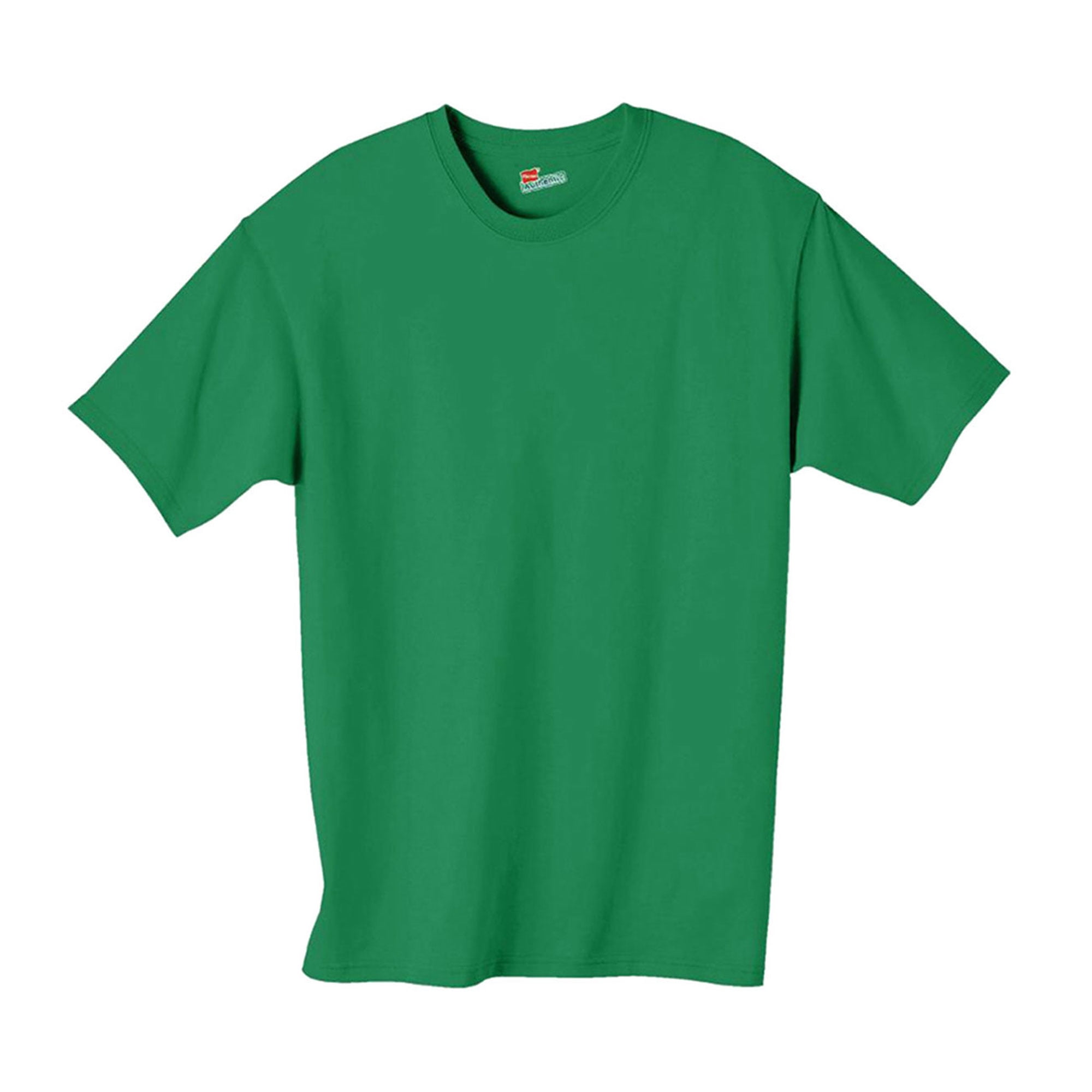 Hanes Youth Lay Flat Collar Tagless Cotton TShirt, Style 5450