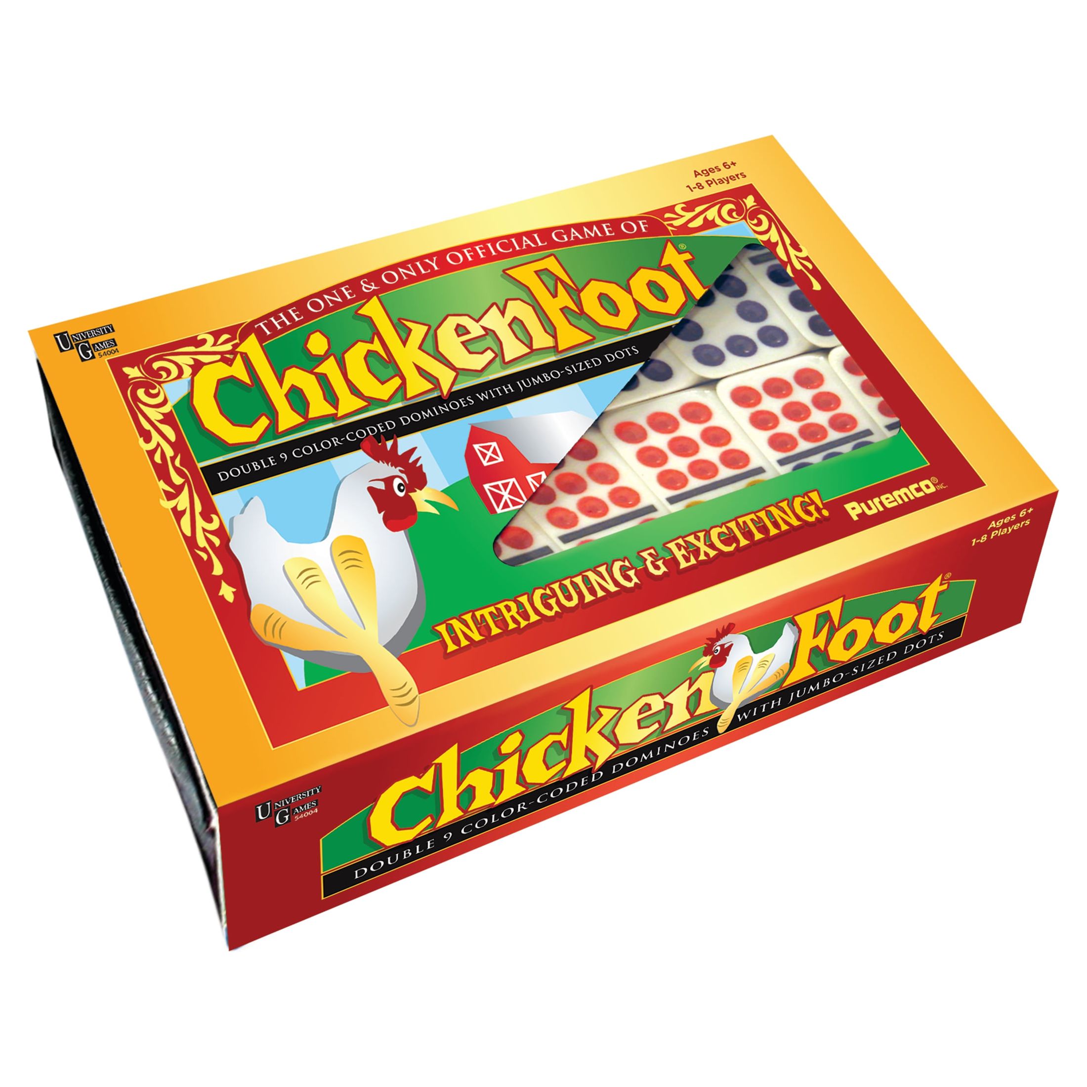 Chickenfoot Double 9 Professional Dominoes by Puremco photo 1