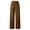 Brown#linen pants women, variant on Linen Pants Women Tall Wide Leg Lounge Boho Palazzo Pants Side Button Elastic Waist Flowy Beach Vacation Slacks Trousers Navy,XL
