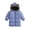Blue, variant on ITSAME Girls Hooded Puffer Coat Long Sleeve Full Zip Winter Quilted Warm Outerwear Jacket with Pockets Navy Size 6