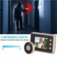 thumbnail image 2 of Visor De Puerta Inteligente De 2,8 Pulgadas, 2 Luces Infrarrojas, 720P, Cámara De Timbre De Visión Nocturna, Toma Automática De Fotos Y Vídeos Para La Seguridad Del Hogar Speravity AF000662-00, 2 of 6