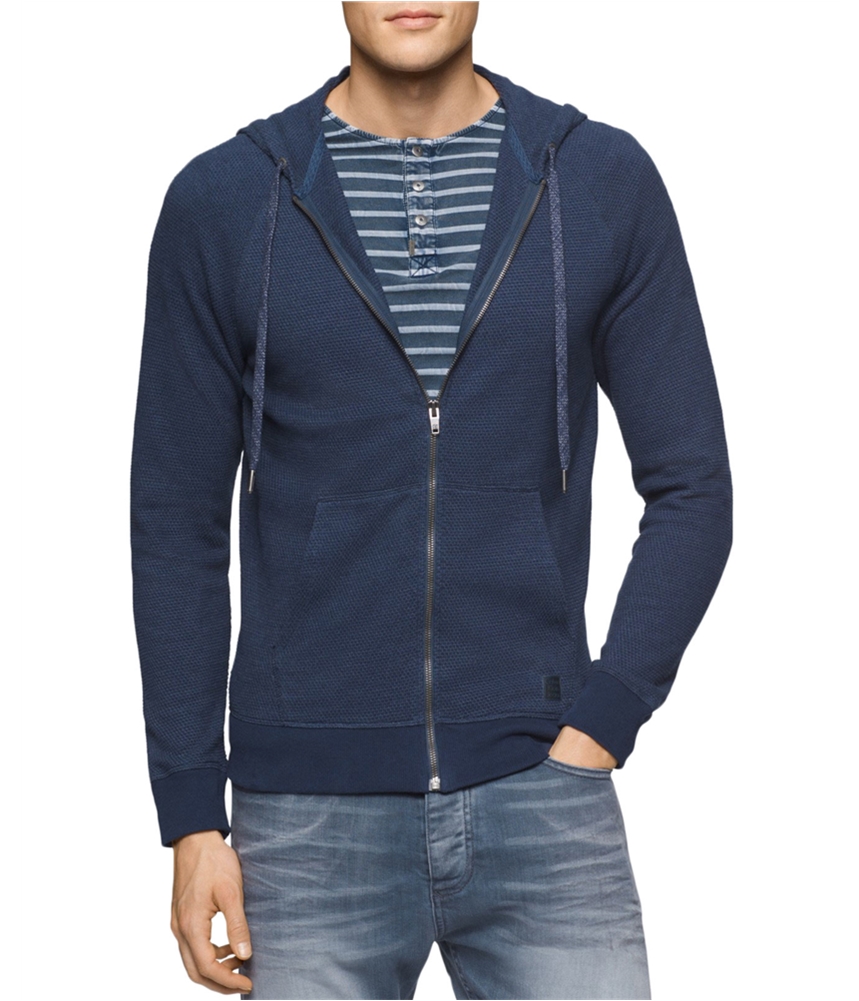 calvin klein zip hoodie men