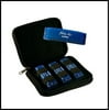 Hohner Blue Ice 3 Harmonica Pack in keys of C, D & G with Padded Carrying Case !