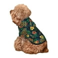 thumbnail image 5 of Honeii Hawaiian Tribal Mask Print Small Dog Hoodies Pet Hooded Sweatshirts Fall Winter Puppy Cat Sweaters Warm Clothes for Small Dogs Outfits Costume-XX-Large, 5 of 7