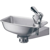 Elkay EDF15R SwirlFlo Collection Non-Filtered Drinking Fountain, Non-Refrigerated Chilling, 3/8 in OD Copper Tube Connection