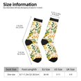 thumbnail image 2 of KLL Hawaii Palms Print Cool Socks Men's Women's Crew Socks Funny Crazy Novelty Stockings, 2 of 6