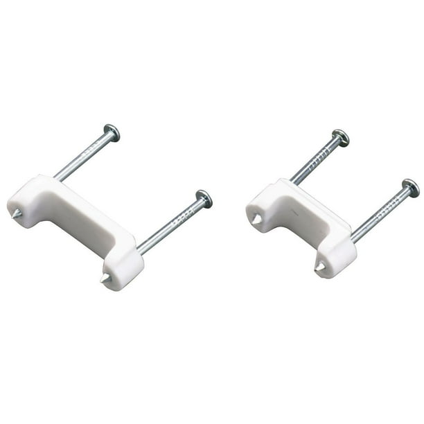 Gardner Bender PS1550 1/2Inch White Insulated Romex Staples, 15Pack