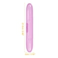 thumbnail image 4 of Portable Toothbrush Cases Traveling Toothbrush Holders Case Plastic Purple 8.46"x1.18"x1.14", 4 of 7