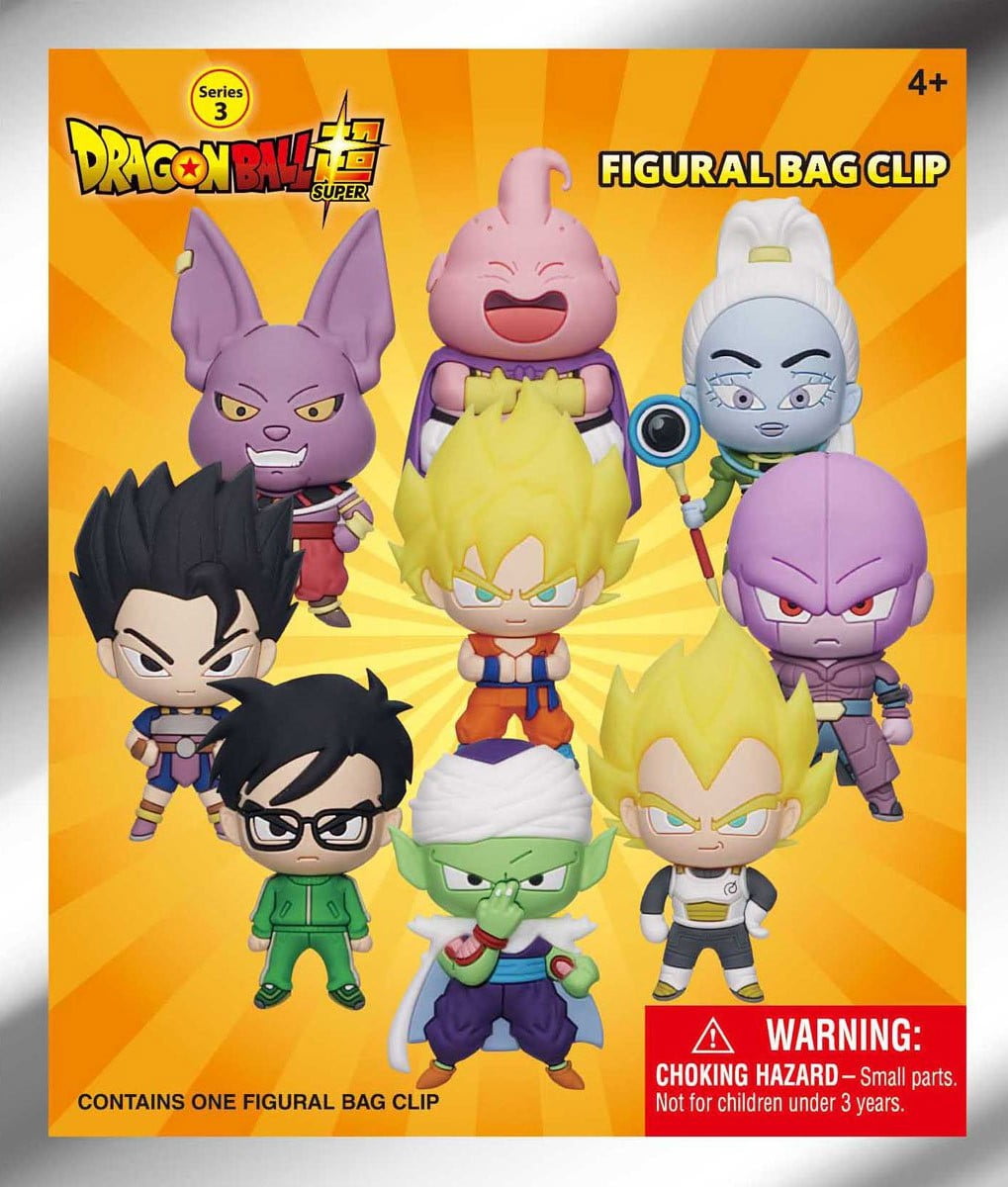 3D Figural Foam Bag Clip Dragon Ball Z Series 4 Mystery Pack
