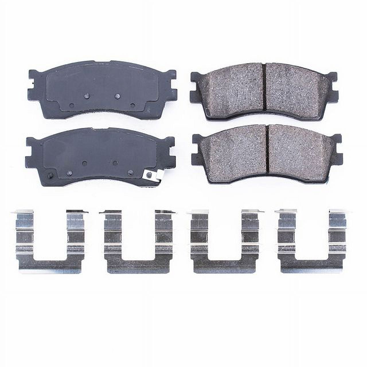 Power Stop Front Z17 Evolution Ceramic Brake Pads with Hardware 17-889