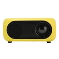 thumbnail image 3 of Mini proyector portátil M24, multifunción, sonido envolvente de 360 grados, proyector de vídeo para cine en casa, 100-240V, enchufe amarillo de EE. UU., 3 of 5