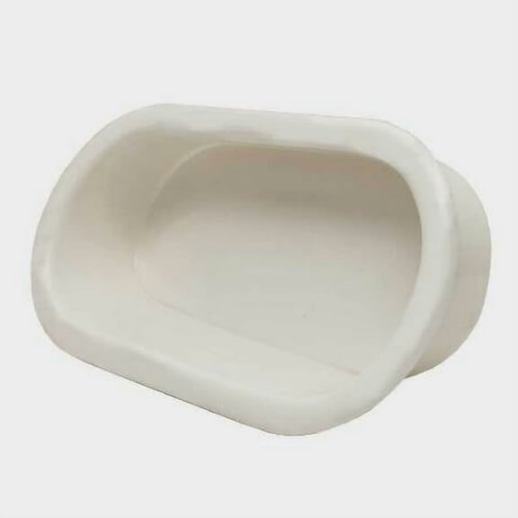 Carver Yachts Boat Storage Bin | 20 x 9 x 4 3/4 Inch Off White Plastic