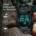 thumbnail image 5 of Watches for Man Digital Watches Waterproof Sport Watch with LED Backlight, Running Sports Digital Watch Gifts for Man Father's Day Gift, 5 of 7