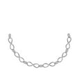 thumbnail image 3 of 10kt White Gold Womens Round Diamond Fashion Bracelet 1/4 Cttw, 3 of 3