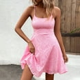thumbnail image 1 of Pisexur Camisole Sans Manches Col Rond Robe Mode Décontractée Printemps Été Camisole Sans Manches Col Rond Robe Femme, 1 of 6