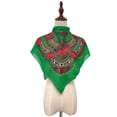 thumbnail image 4 of Scarfs for Women BWASD Casual Lightweight Soft Floral Embroidered Summer Sunscreen Scarf Retro Beach Shawl Wrap for Spring Outdoor Outfit, 4 of 5