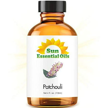Sun Essential Oils - Patchouli (Large 4 Ounce) (The Best Patchouli Oil)