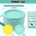 thumbnail image 2 of Shiyou-2 Pcs Couvercle en Silicone pour Machine à Crème Glacée Dash My Mug, Couvercle de Rangement Réutilisable Sans BPA pour Bol Accessoires de Machine à Crème Glacée Dash (Vert Clair, Jaune), 2 of 4