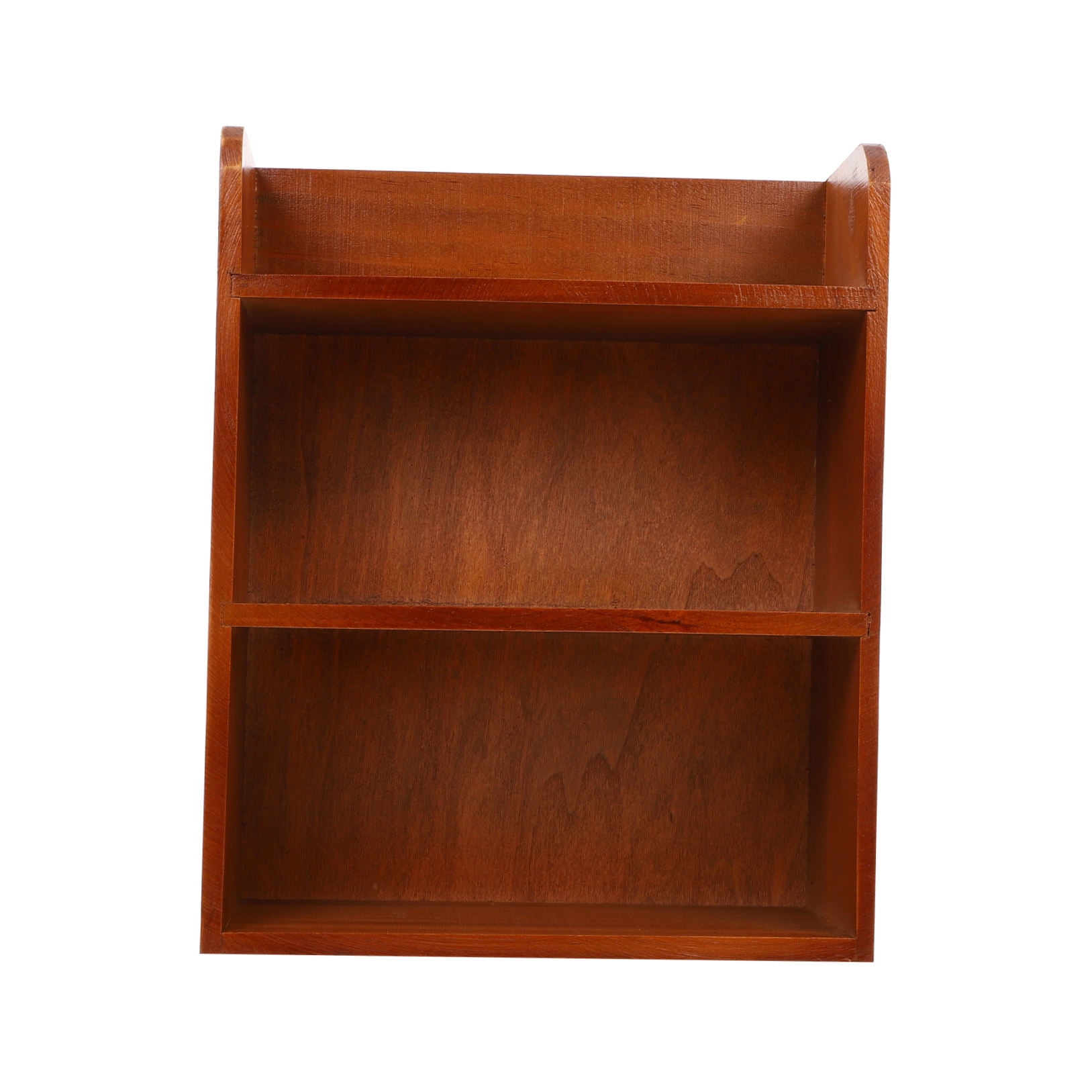 Raindrops  Organizer Multi-layer Solid Wood Rack Wooden Desk Mini Storage Holder