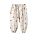 thumbnail image 1 of Odeerbi 1-7 Años Niños Niñas Algodón Bloomers Verano Impresión Lindo Jogger Pantalones Transpirable Loose Casual Linterna Pantalones Haren Pantalones, 1 of 9
