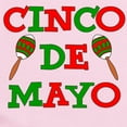 thumbnail image 2 of CafePress - Cinco De Mayo Kids Body Suit - Baby Light Bodysuit, Size Newborn - 24 Months, 2 of 4