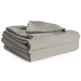 thumbnail image 1 of Cotton House - 100% Cotton Sheet Set, 450 Thread Count, King Size, Grey, 1 of 4