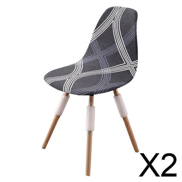 2 Fundas Elásticas Para Asiento De Silla, Funda Suave Para Banquete, Hogar, Hotel, Comedor, Color 2