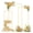 Golden:Square, variant on Fompes 3 Pack Arch Backdrop Stand, Metal Wedding Arch Frame Set,Outdoor Square Arched Frame,Balloon Arch Stand,Durable Frame for Wedding Ceremony Birthday Party Garden Decoration,6ft 6.6ft 7.2ft