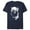 Navy Blue, variant on Men's Marvel: Moon Knight Blue Hieroglyphs Graphic Tee Black Medium