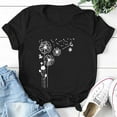 thumbnail image 3 of Birdeem T-Shirt à Manches Courtes Col Rond Imprimé pour Femmes Grande Taille, 3 of 7
