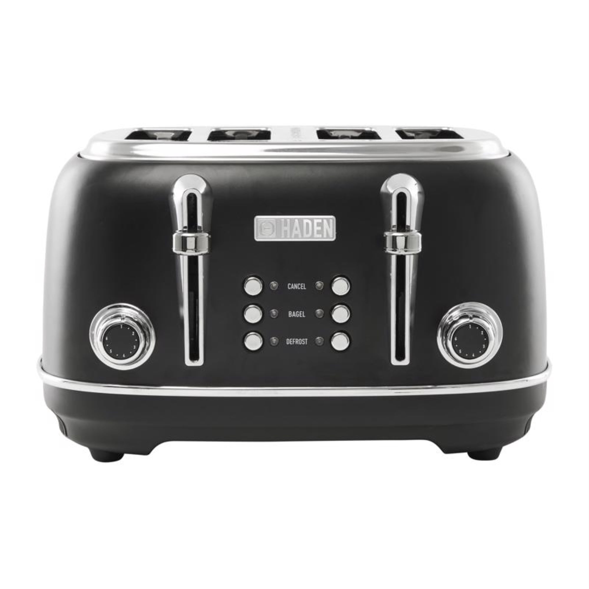 Free Shipping! Haden Dorset 4-Slice Wide Slot Stainless Steel