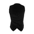 thumbnail image 4 of Vintage Velvet Vest for Women V Neck Cropped Sleeveless Casual Tops Regular Fitted Jacket Waistcoat, 4 of 4