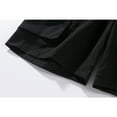 thumbnail image 6 of CONZONE Mens Baggy Cargo Shorts Casual Solid Color Elastic Waist Drawstring Cargo Shorts for Men Lightweight Relaxed Fit Summer Workout Shorts With Pockets, 6 of 9